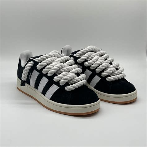 adidas campus thick laces|white adidas campus 00s laces.